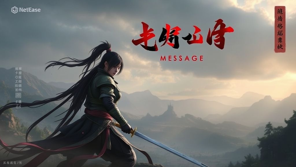 网易雷火公布《血书》：敦煌起义背景的武侠动作冒险大作