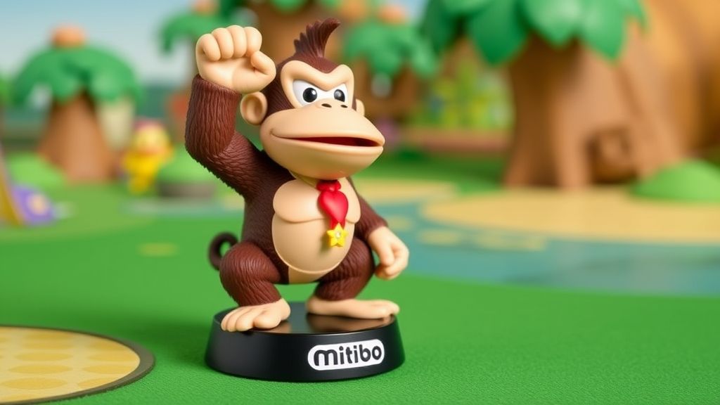《大金刚狂欢》限定amiibo曝光！宝琳公主首度参战