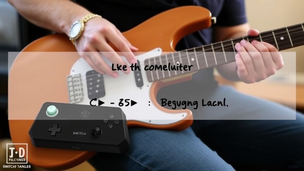 Hori吉他控制器12月登陆美国市场：Switch玩家的音乐启蒙神器